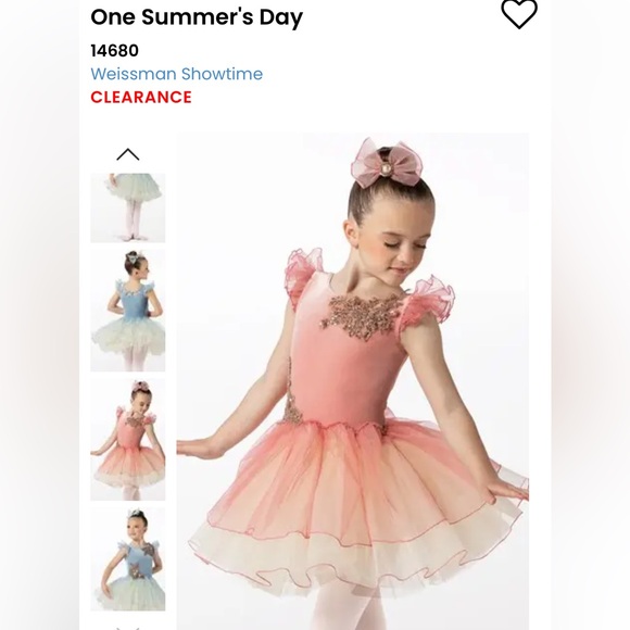 Ballerina Costume | Formal Leotard | One Summer’s Day | Nutcracker - Picture 5 of 14